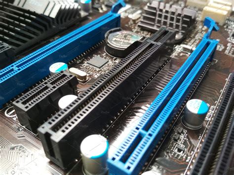 pci slot on motherboard.